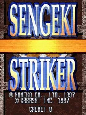 Sengeki Striker (Japan) screen shot title